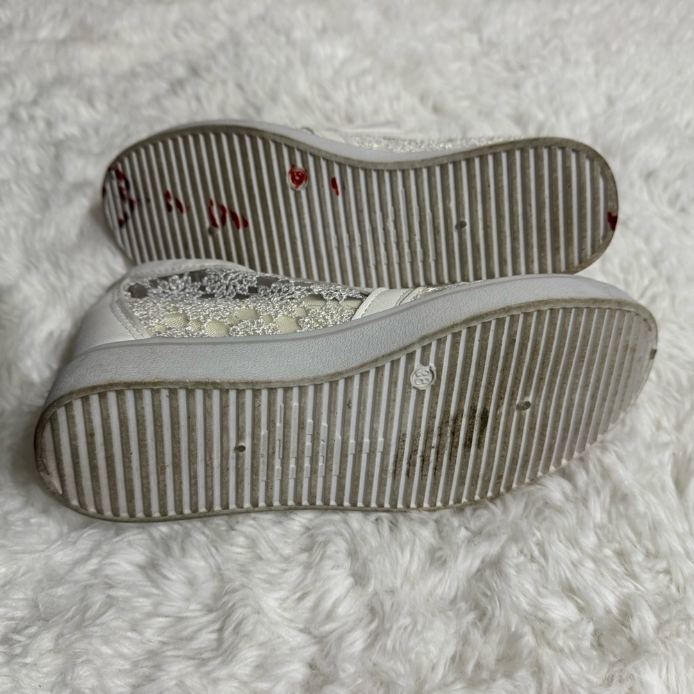 Bridal Wedge Shoes Size 7.5 - Picture 7 of 9